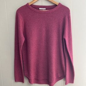 Staccato Sweater Size Large Dusty Magenta NWT